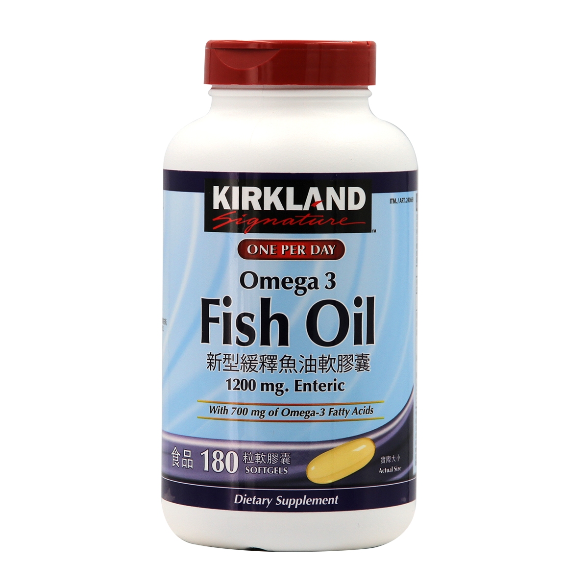 科克蘭新型緩釋魚油軟膠囊