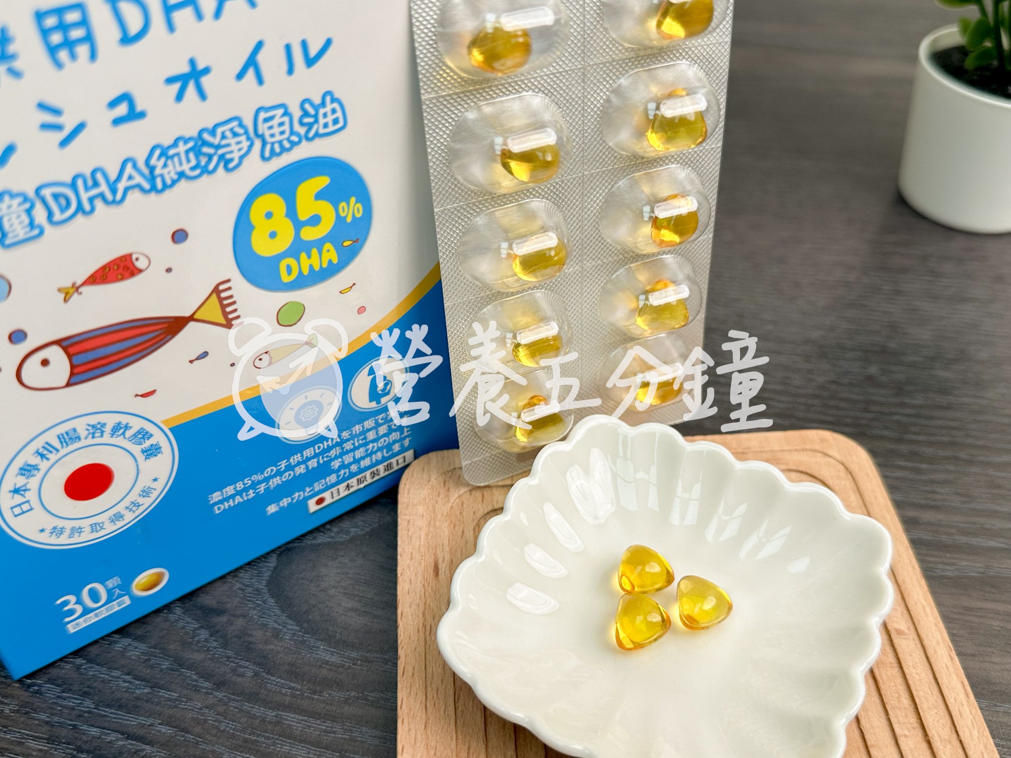 兒童魚油推薦:【船井生醫】兒童DHA純淨魚油