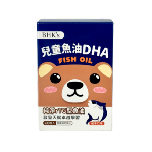 【BHK's】兒童魚油DHA咀嚼軟膠囊