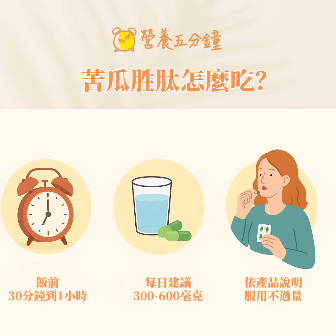 苦瓜胜肽怎麼吃