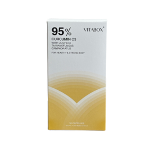 【VITABOX】美國專利95%C3超級薑黃素+牛樟芝子實體