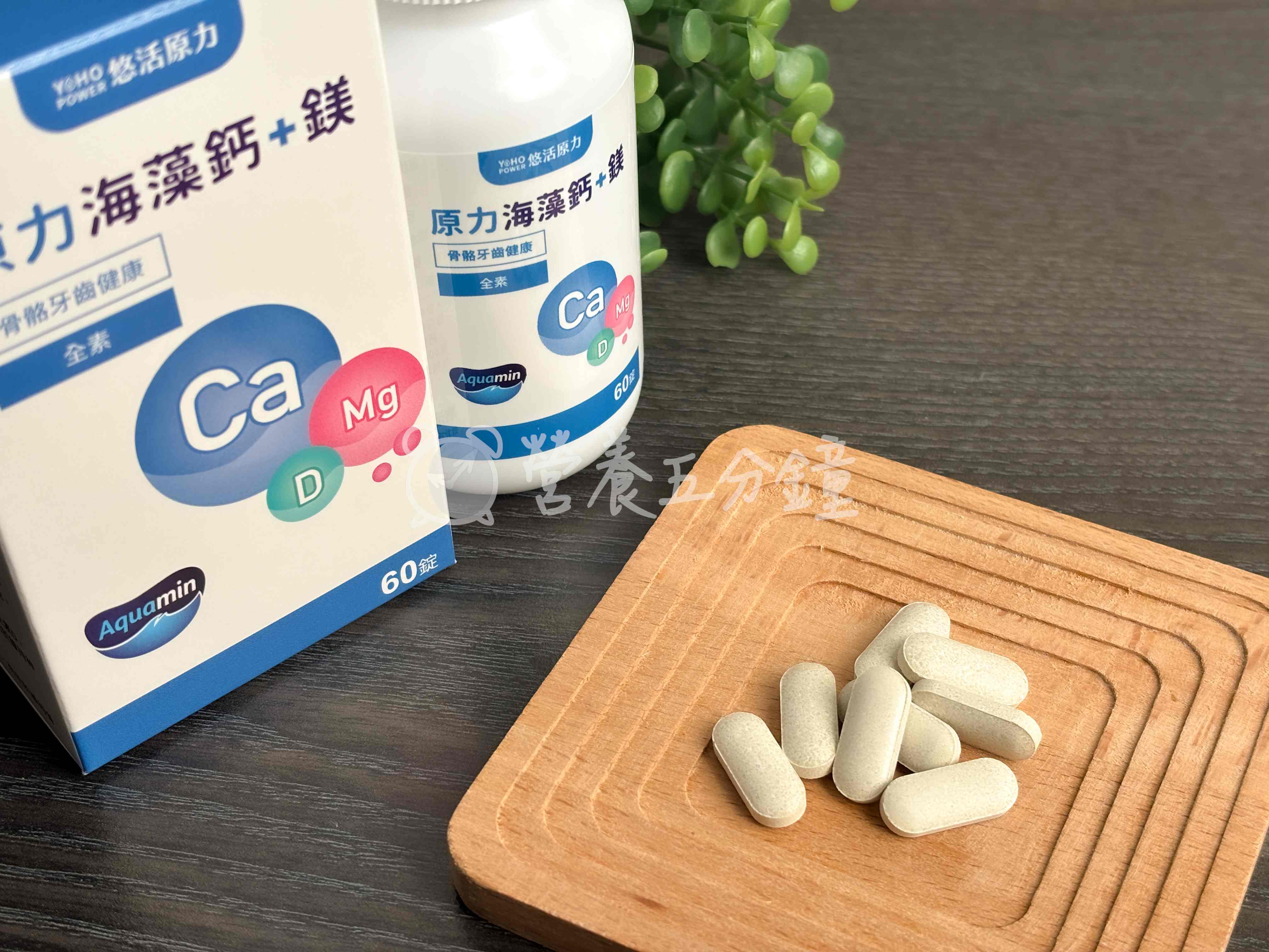 海藻鈣推薦：【悠活原力】原力海藻鈣+鎂錠