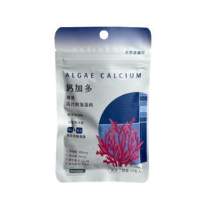【天然保健所】鈣加多海藻鈣