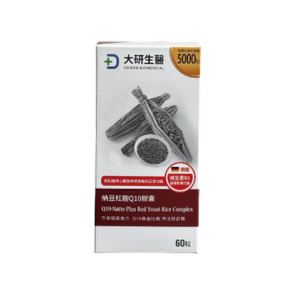 【大研生醫】納豆紅麴Q10膠囊