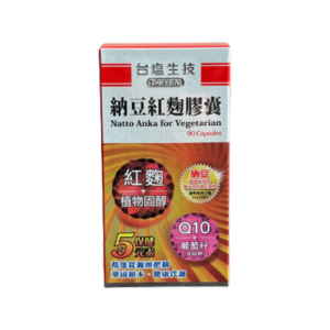 【台鹽生技】納豆紅麴膠囊
