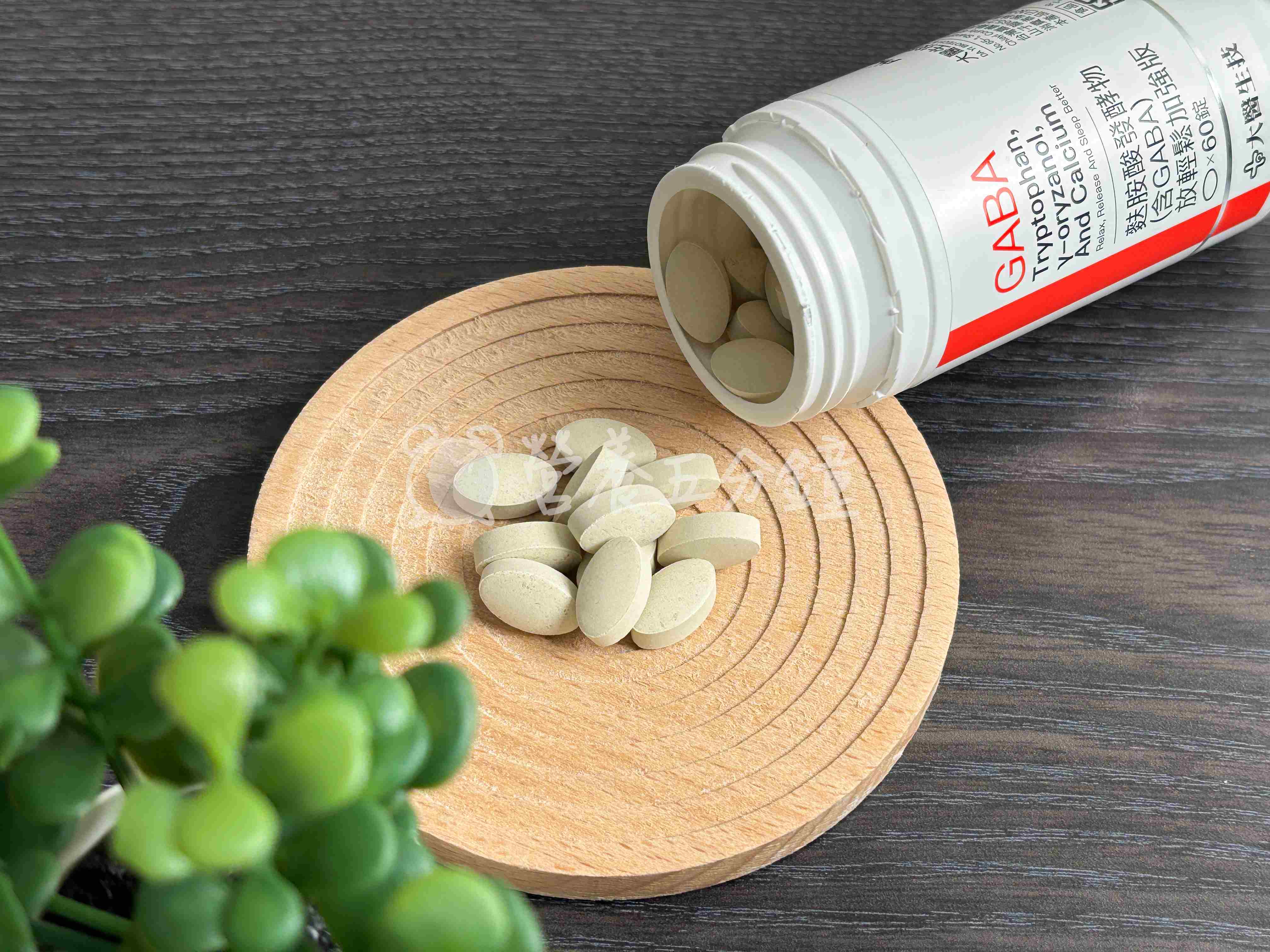GABA推薦：大醫生技麩胺酸發酵物(含GABA)放輕鬆加強版