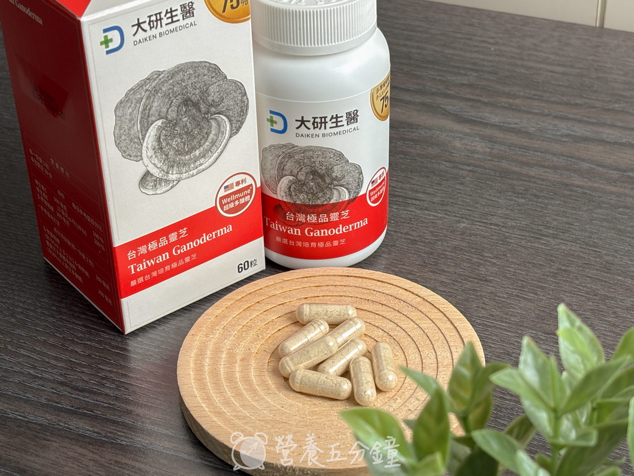 靈芝推薦:【大研生醫】台灣極品靈芝多醣體膠囊