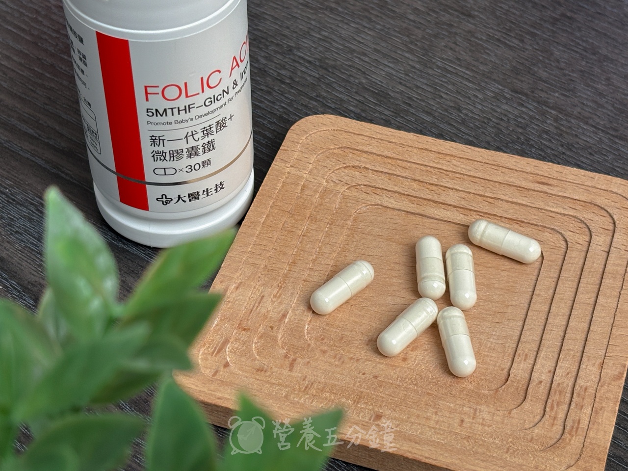 補鐵推薦:【大醫生技】新一代葉酸+微膠囊鐵