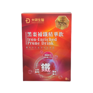 大研生醫黑棗補鐵精華飲