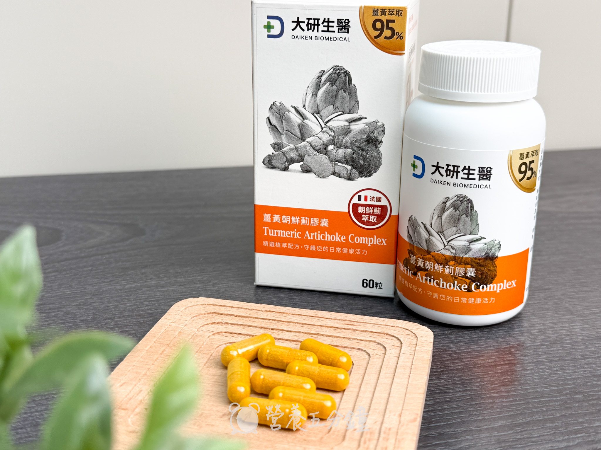 護肝保健品推薦:【大研生醫】薑黃朝鮮薊膠囊